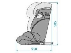 Car Seat Maxi Cosi KORE i - Size 100cm-150cm 2/3 Authentic Red 7