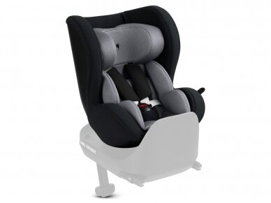 ABC Design Lily i - size 0-18kg (45 - 105cm) GRAPHITE WITH ISOFIX BASE