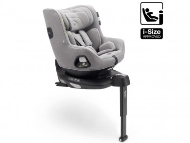 Automobilinė kėdutė Bugaboo OWL by NUNA 0-18kg su isofix baze Mineral grey