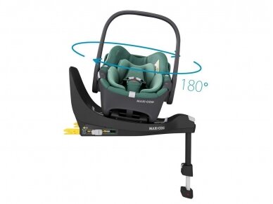 Automobilinė kėdutė Maxi cosi Pebble 360 Essential Green 0-13kg 1