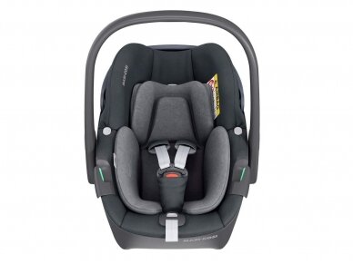 Car seat Maxi cosi Pebble 360 Essential Graphite 0-13kg + Familyfix 360 izofix bazė 1