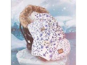 Bjallra of Sweden Footmuff Pink Gold dust big 1