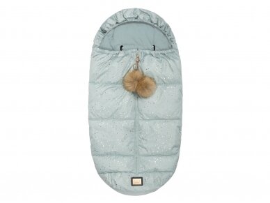 Lightweigh footmuff Aqua Gold Dust