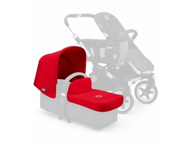 Bugaboo Donkey universalus stogelis su lopšio užklotu Red