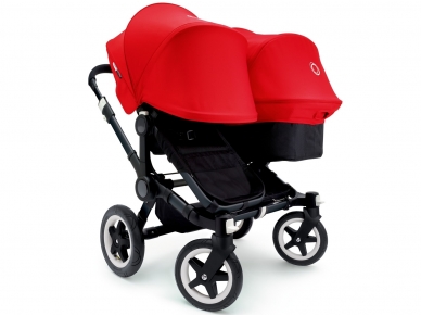 Bugaboo Donkey universalus stogelis su lopšio užklotu Red 3