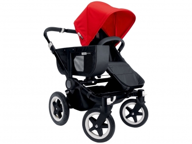 Bugaboo Donkey universalus stogelis su lopšio užklotu Red 2