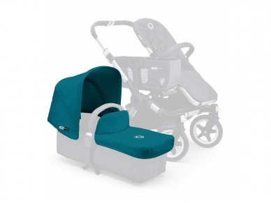 Bugaboo Donkey universalus stogelis su lopšio užklotu Petrol Blue