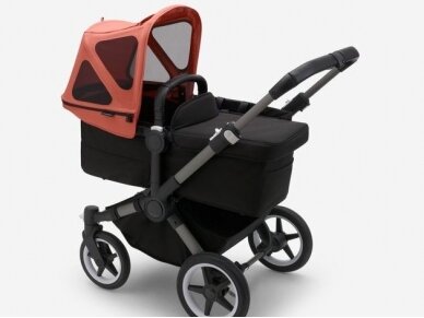 Bugaboo Donkey vasaros stogelis / breezy sun canopy Sunrise red 1