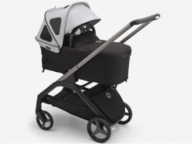 Bugaboo Dragonfly vasaros stogelis / breezy sun canopy Misty grey 3