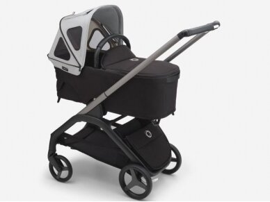 Bugaboo Dragonfly vasaros stogelis / breezy sun canopy Misty grey 1