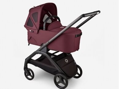 Bugaboo Dragonfly breezy sun canopy  Dark Cherry Red 1