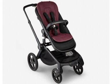 Bugaboo Fox / Donkey / Cameleon / Bee / Buffalo įdėklas / breezy comfort seat liner Dark Cherry Red 1