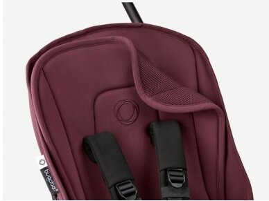 Bugaboo Fox / Donkey / Cameleon / Bee / Buffalo įdėklas / breezy comfort seat liner Dark Cherry Red 2