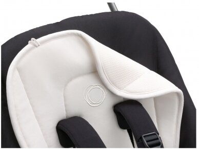 Bugaboo Fox / Donkey / Cameleon / Bee / Buffalo įdėklas / breezy seat liner FRESH WHITE 2