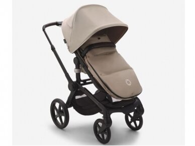 Bugaboo Fox / Donkey / Cameleon / Bee / Buffalo pūkinis žiemos vokelis, mova High Performance Dune Taupe 4