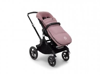 Bugaboo vežimėliams skirtas pūkinis žiemos vokelis, mova Performance Dune Pink 3