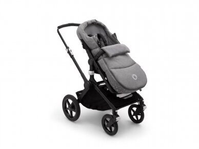 Bugaboo vežimėliams skirtas vokelis, žiemos mova Grey Melange 2