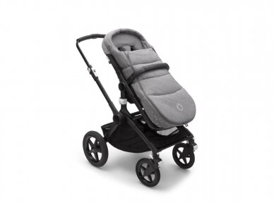 Bugaboo vežimėliams skirtas vokelis, žiemos mova Grey Melange 1