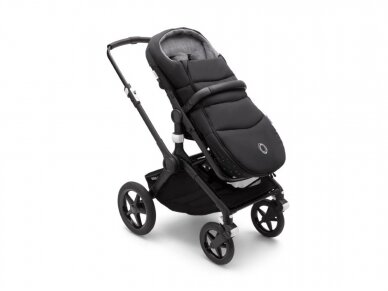 Bugaboo vežimėliams skirtas vokelis, žiemos mova Midnight Black 2