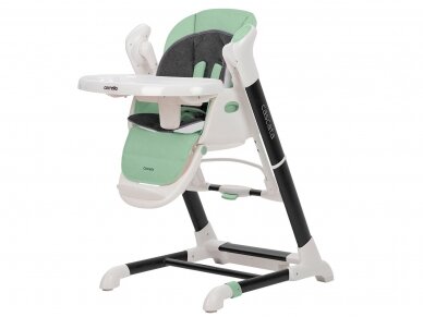 Carrello Cascata maitinimo kėdutė 3in1 Tropical Green