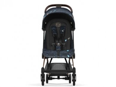 Cybex Coya stroller Jewels of Nature Blue, Rosegold frame 2