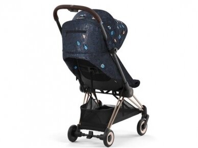 Cybex Coya stroller Jewels of Nature Blue, Rosegold frame 4