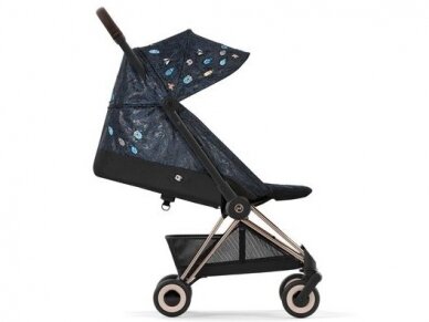 Cybex Coya stroller Jewels of Nature Blue, Rosegold frame 1