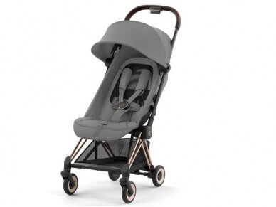 Cybex Coya stroller Mirage Grey, rosegold frame 2