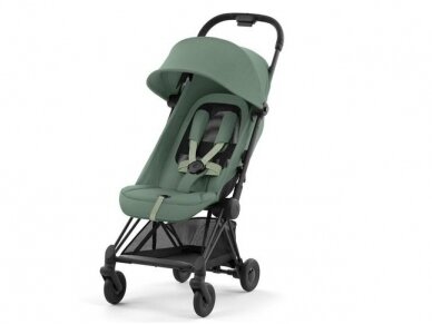 Cybex Coya stroller Leaf Green, matt black frame 2