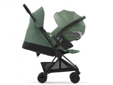 Cybex Coya stroller Leaf Green, matt black frame 5