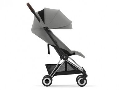 Cybex Coya vežimėlis Mirage Grey, chrome brown frame 1