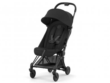 Cybex Coya stroller Sepia Black, matt black frame