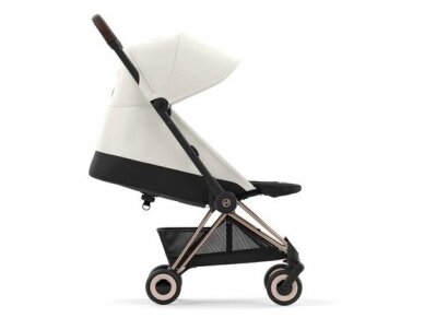 Cybex Coya stroller Off White, rosegold frame 4