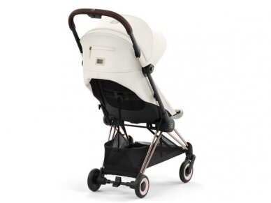 Cybex Coya stroller Off White, rosegold frame 5