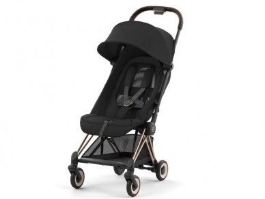 Cybex Coya stroller Sepia Black, rosegold frame 3