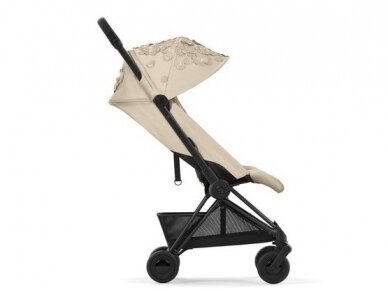 Cybex Coya vežimėlis Simply Flowers Beige, Matt Black frame 3