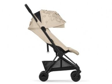 Cybex Coya vežimėlis Simply Flowers Beige, Matt Black frame 4