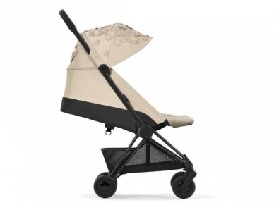 Cybex Coya vežimėlis Simply Flowers Beige, Matt Black frame 1