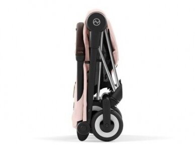 Cybex Coya stroller Peach Pink, chrome brown frame 6