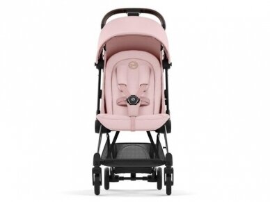 Cybex Coya stroller Peach Pink, chrome brown frame 1