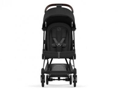 Cybex Coya stroller Sepia Black, chrome brown frame 2