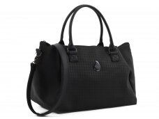 egg Overnight Bag mamos rankinė Houndstooth Black