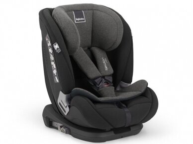 Inglesina Newton 1.2.3 Isofix automobilinė kėdutė 9 -36 kg Vulcan Black