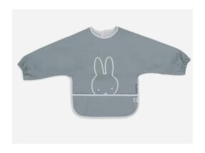 Нагрудник Jollein с рукавами, водонепроницаемый Miffy Peekaboo Sea Green