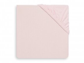 Трикотажная простыня Jollein на резинке Jersey Soft Pink 40x80 см