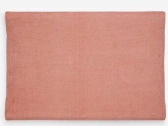 Changing mat cover Terry 50x70cm Rosewood 1