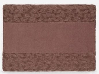 Чехол  для пеленального матрасика Jollein Spring Knit 50x70cm Chestnut 1