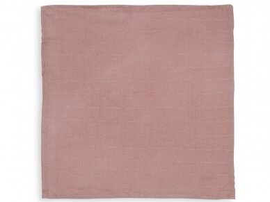 Jollein Bambukinė/hidrofilinė šluostė Pale Pink 3 vnt.(70 x 70 cm) 1