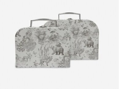 Jollein Play case Blue - Forest Animals - 2 pieces