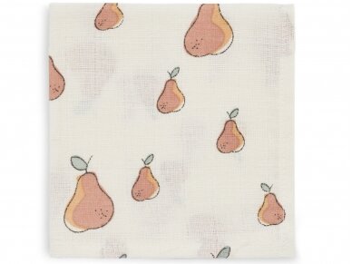 Комплект муслиновых пелёнок Jollein 115x115cm Pear 2 шт 2